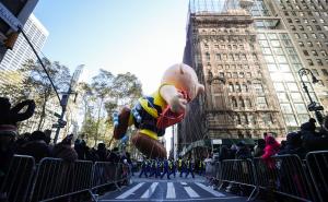 Foto: AA / Brojni građani New Yorka danas su izašli na ulice kako bi proslavili Dan zahvalnosti